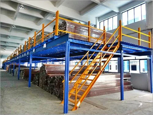 Slotted Angle Mezzanine Floor Manufacturer & Supplier in Agra