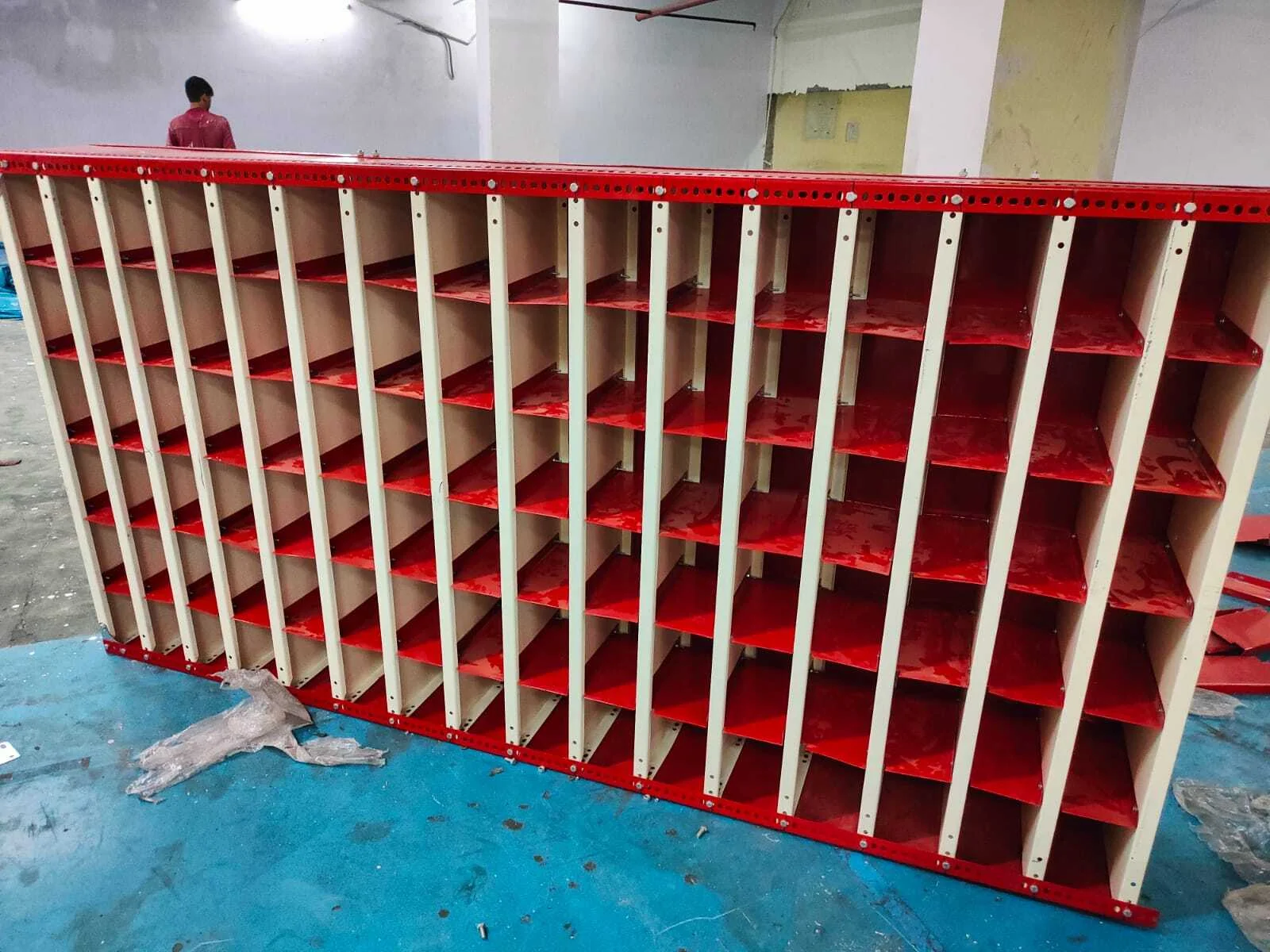 Slotted Angle Partition Rack Manufacturer & Supplier in Hyderabad