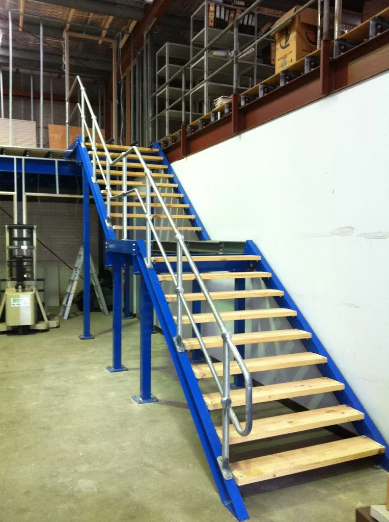 Staircase Mezzanine Floor Manufacturer & Supplier in Agartala