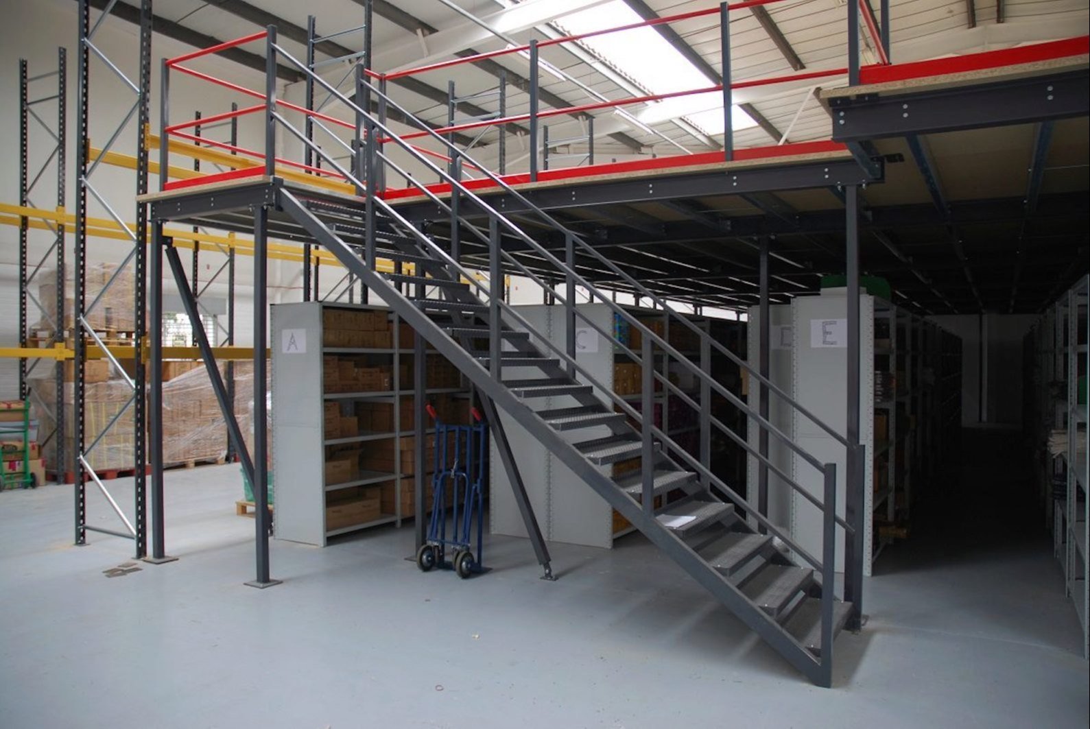 Triple Decker Mezzanine Floor Manufacturer & Supplier in Gurgaon
