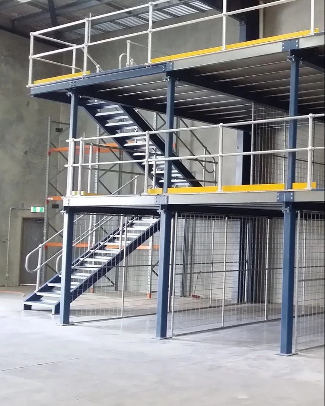 Double Decker Mezzanine Floor Manufacturer & Supplier in Navi Mumbai