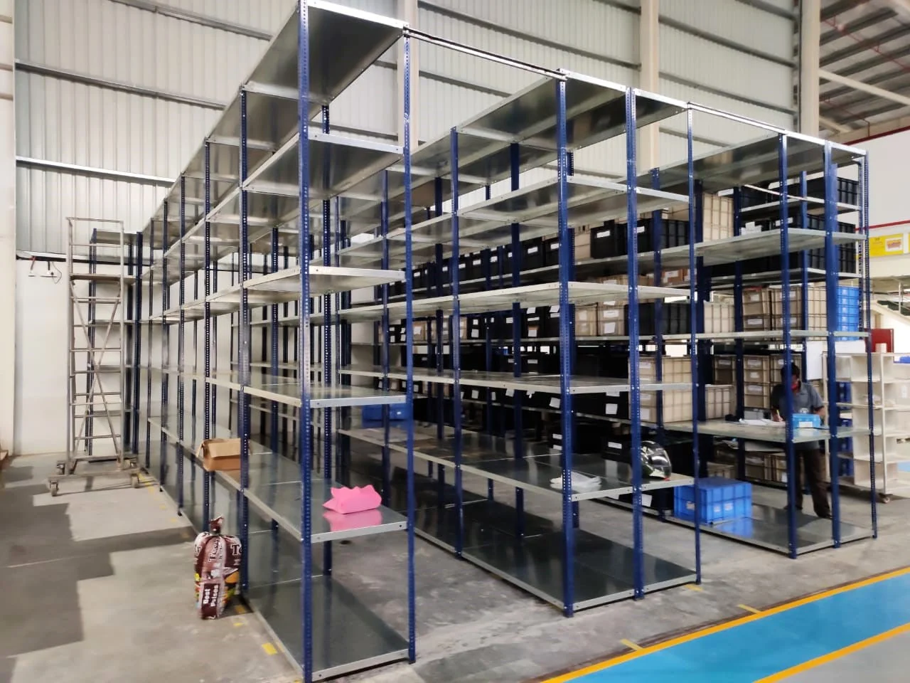 Slotted Angle Storage Rack Manufacturer & Supplier in Uttar Pradesh
